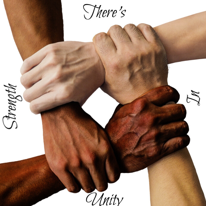 STRENGTH IN UNITY Template | PosterMyWall