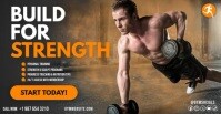 Strength Training Gym Promo Video Template facebook ad
