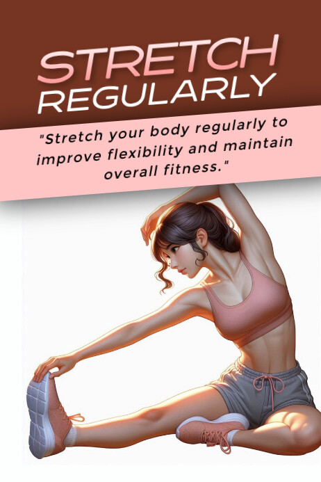 Stretch Poster Design Stretch Template | PosterMyWall
