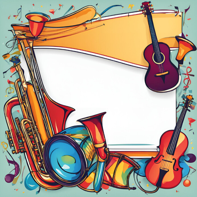 Copy of Strings Musical Instrument Design Template | PosterMyWall