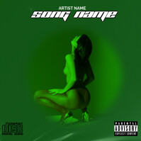 Stripper album cover template