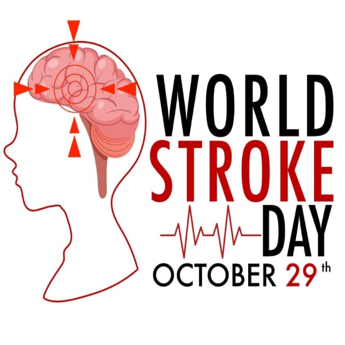 Stroke Flyer Publicação no Instagram template