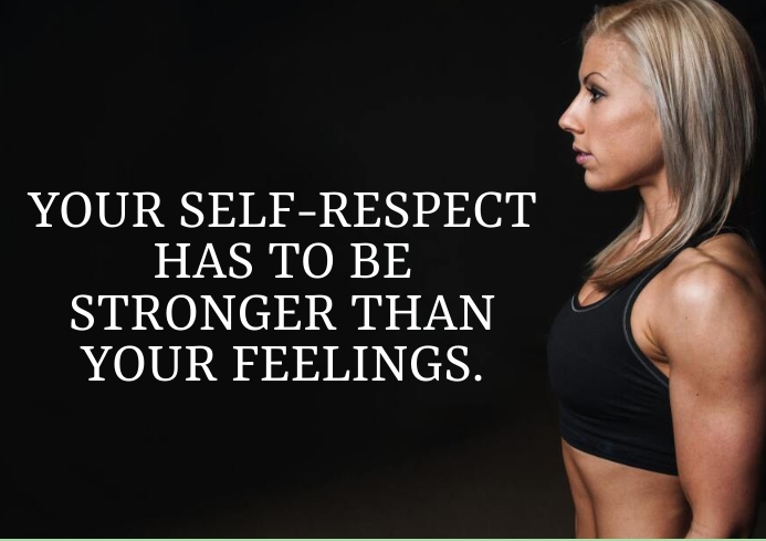 STRONGER AND FEELING QUOTE TEMPLATE | PosterMyWall