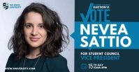 Student Council Election Ad Isithombe Esabiwe ku-Facebook template