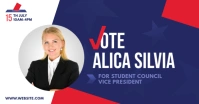 Student Council Election Campaign Facebook Shared Image template