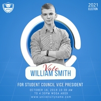 Student Council Election Campaign Instagram Template | PosterMyWall