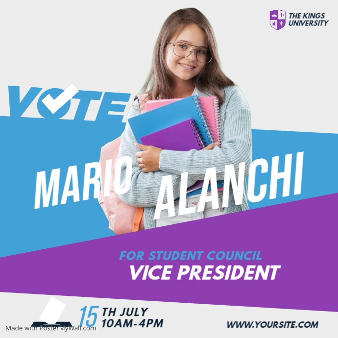 Copy of Student Council Election | PosterMyWall
