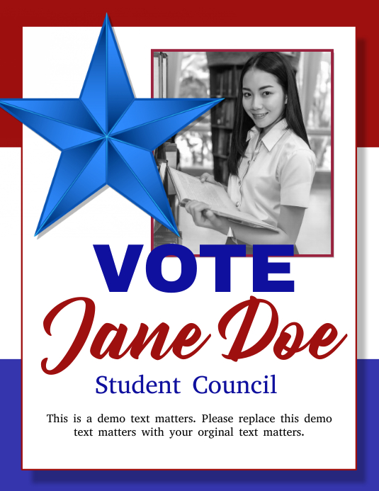 Student Council Poster Template Portal Tutorials