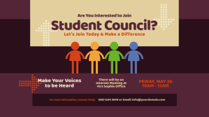 Student Council Twitter Post Twitter-bericht template