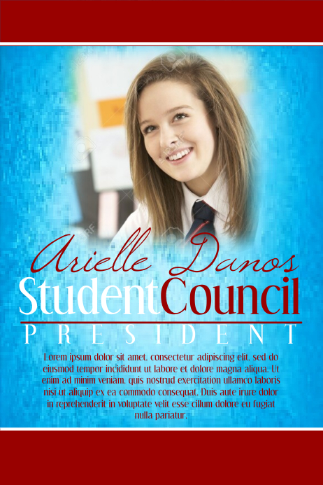 Student Election Campaign Poster template  PosterMyWall Student Election Campaign Poster template  PosterMyWall
