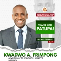 Student Election Poster Template Square (1:1)