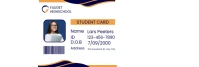 student id card LinkedIn na Banner template