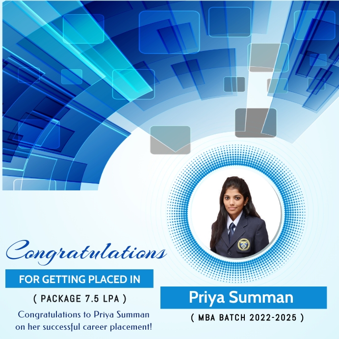 student placement poster Template | PosterMyWall