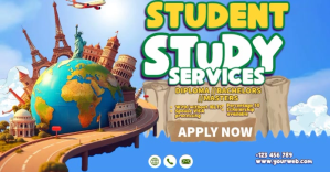 Student Study Services Immagine condivisa di Facebook template