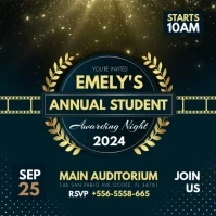 Student Theater Film Awards Kwadrat (1:1) template