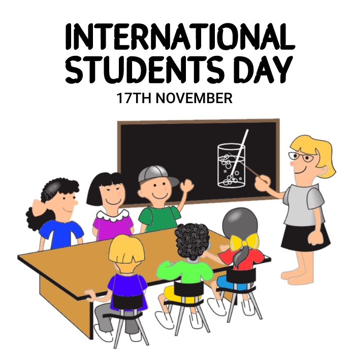 Students Day Instagram post. Template PosterMyWall