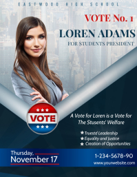 Student Council Template | PosterMyWall