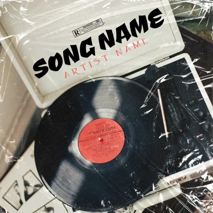 Copy of studio Album Cover music art trap mixtape rap | PosterMyWall