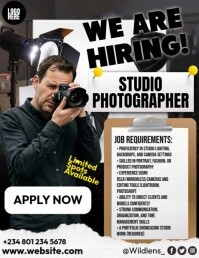 Studio Photography Flyer (US Letter) template