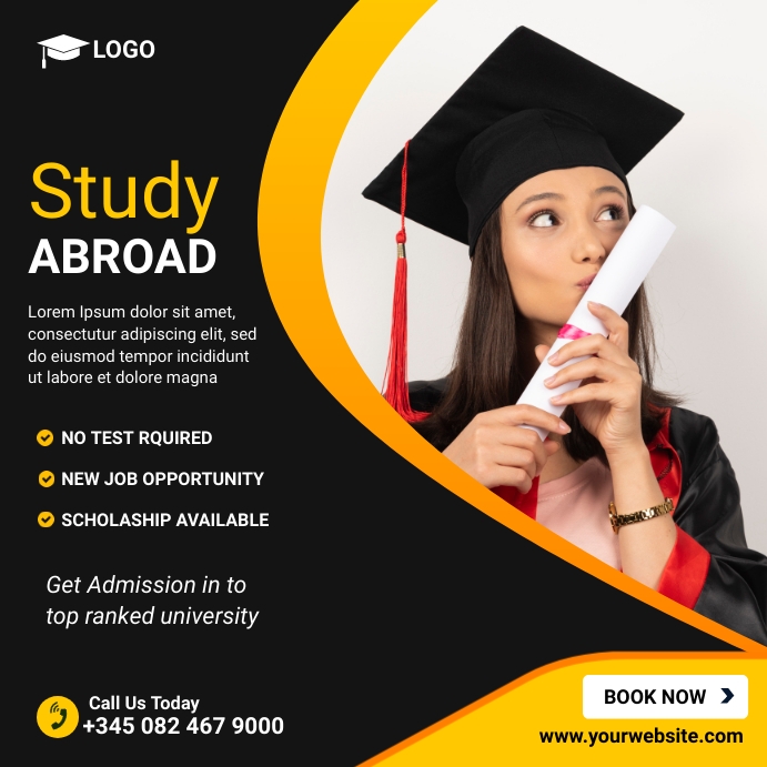 study abroad Template | PosterMyWall