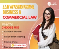 Study Abroad Post Large Rectangle template