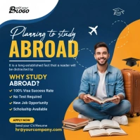 Study Abroad Square (1:1) template