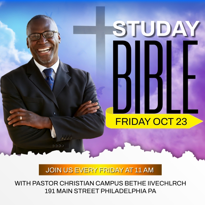 Study bible instagram post Template | PosterMyWall