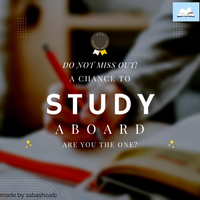 Study Template | PosterMyWall