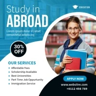 Study in Abroad Banner Ad
