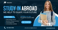 Study In Abroad Banner Post Template Facebook Shared Image