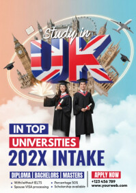 Study in UK A4 template