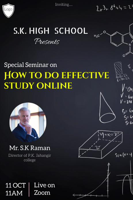 Study seminar Template | PosterMyWall