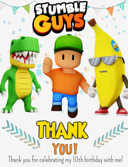 stumble guys tag Template | PosterMyWall