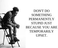 STUPID AND UPSET QUOTE TEMPLATE Rettangolo grande