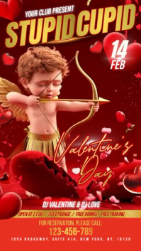 Stupid Cupid Valentine's Day Historia de Instagram template