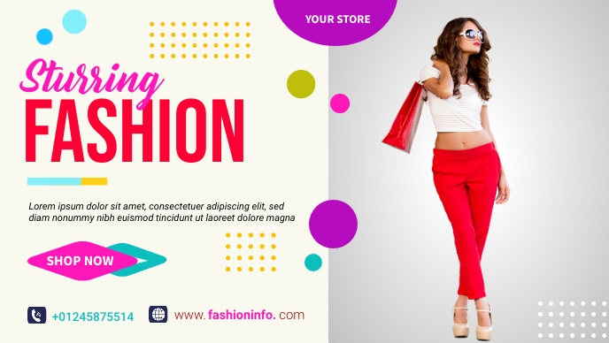 Sturring Copy of sturring fashion flyer | PosterMyWall