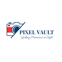 Stylish Photography Logo - Pixel Vault template
