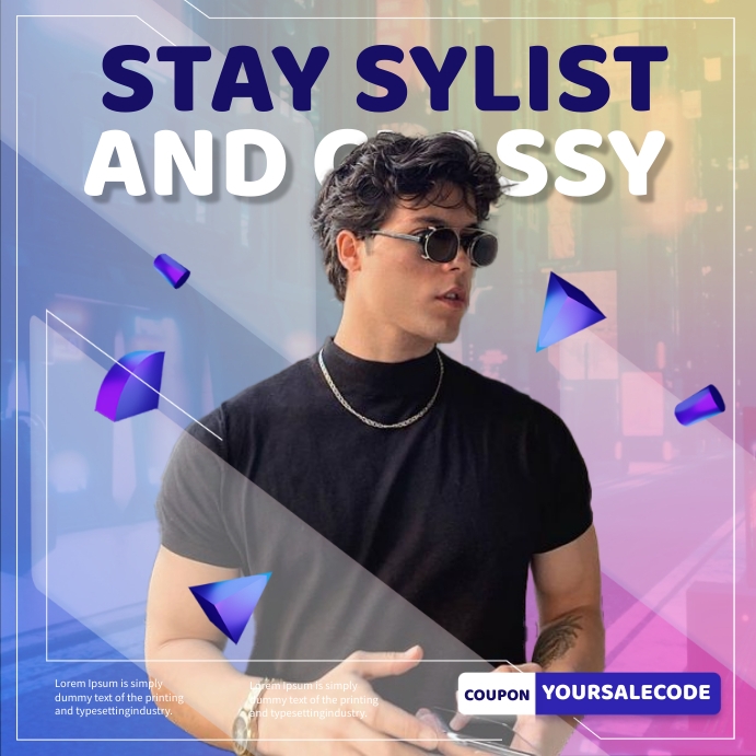 Stylist And Classy Template Instagram Post
