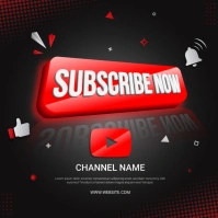 SUBSCRIBE TO MY  CHANNEL Instagram Post template