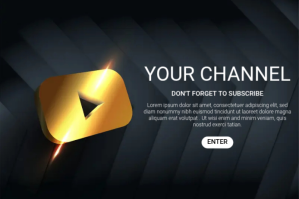 SUBSCRIBE TO MY  CHANNEL Etiket template