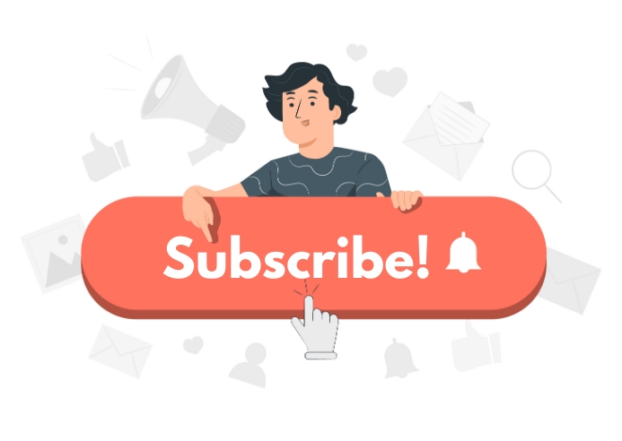 SUBSCRIBE TO MY CHANNEL Template | PosterMyWall