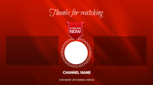 Subscribe to my youtube channel Presentation (16:9) template
