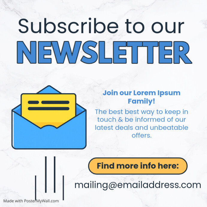 Copy Of Subscribe To Our Newsletter PosterMyWall copy-of-subscribe-to-our-newsletter-postermywall