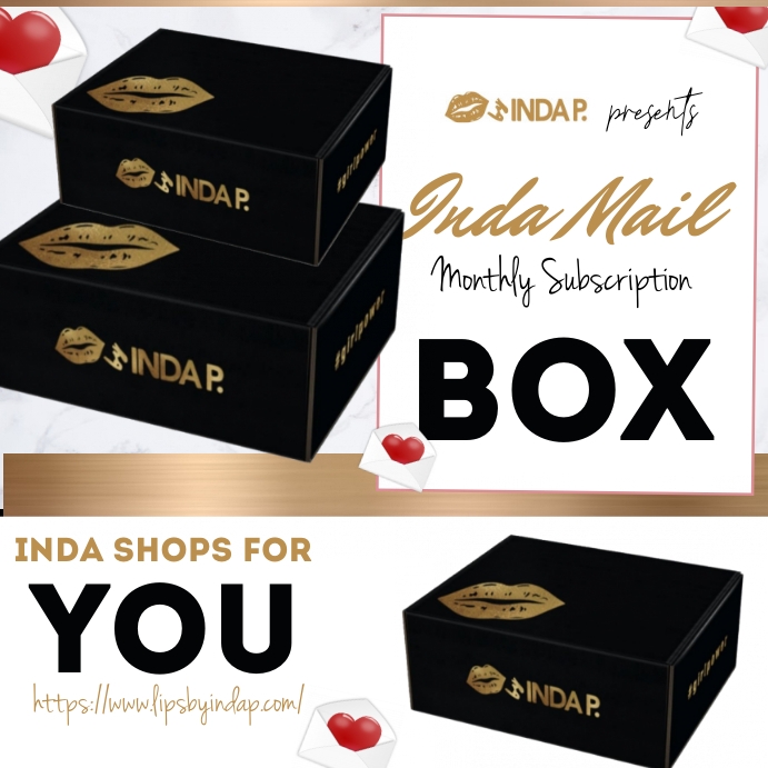 Subscription  Box Publicação no Instagram template