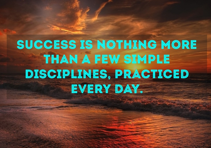 Success Simple Quote SUCCESS AND SIMPLE QUOTE TEMPLATE | PosterMyWall