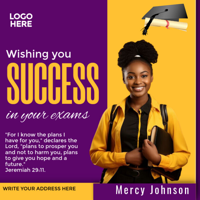 Copy of Success Card | PosterMyWall