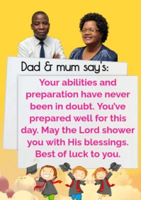 success cards quotes A5 template