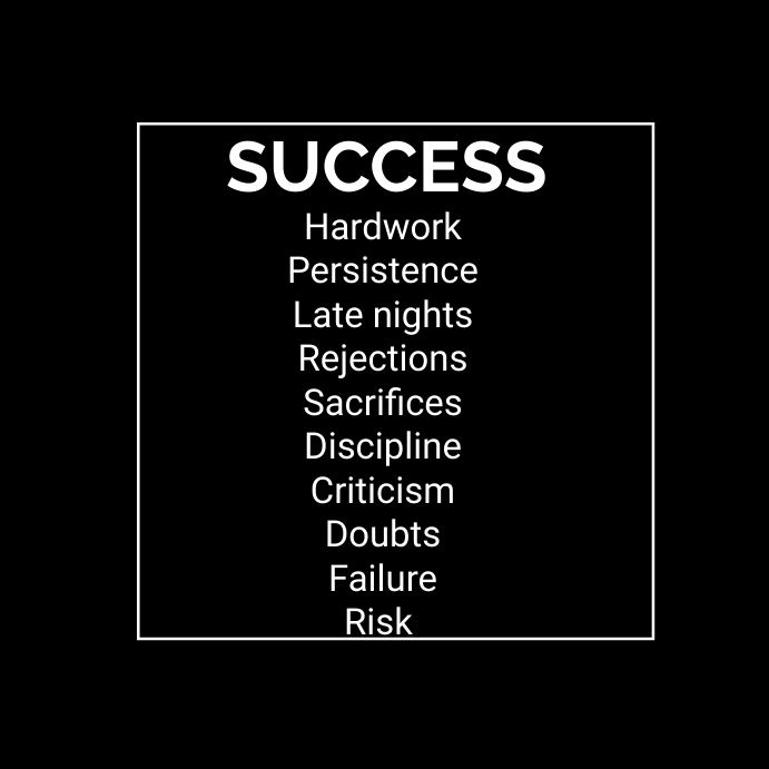 Copy of Success quote | PosterMyWall
