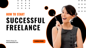 Successful Freelance flyer Digital Display (16:9) template