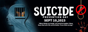 Sort World Suicide Prevention Day Zdjęcie w tle na Facebooka Template
